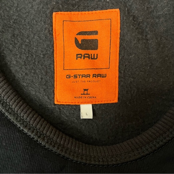 G-Star Raw Crewneck Sweatshirt Size Large ($45) - Picture 3 of 4